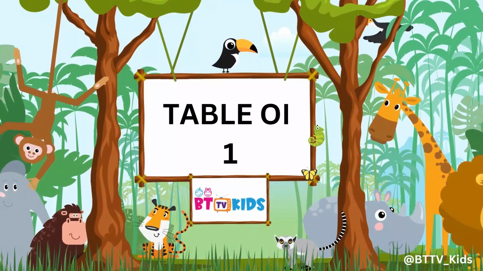 1x1=1 Multiplication, Table of one (1) Tables Song Multiplication Time of tables